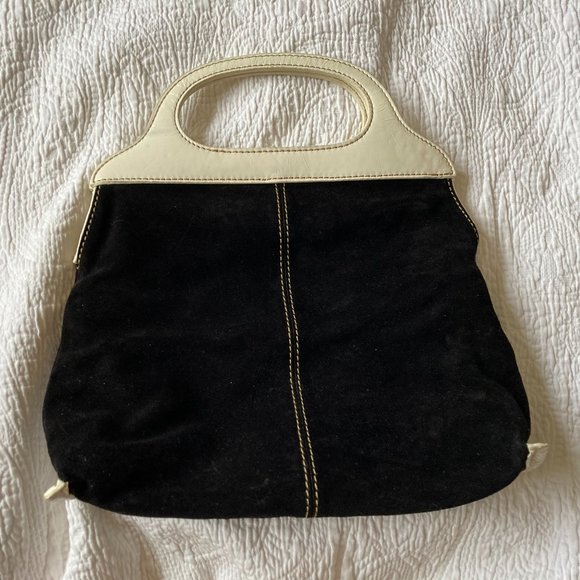 J. Crew Handbags - Black Suede Purse